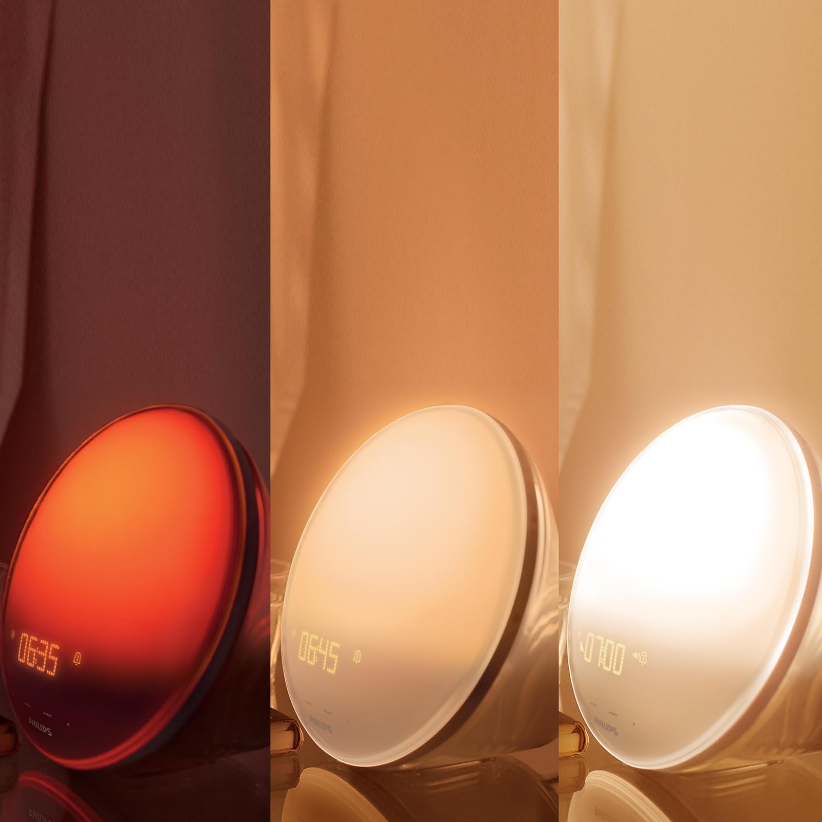 PHILIPS SmartSleep Wake-up Light – Lampada da comodino e sveglia con USB — immagine 12 di 16