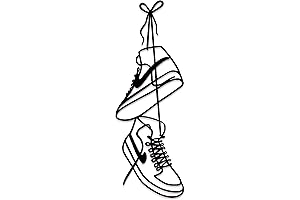 Fcimu Metal Sneaker Wall Decor: Elevate Your Teen's Room with a Unique and Stylish Touch