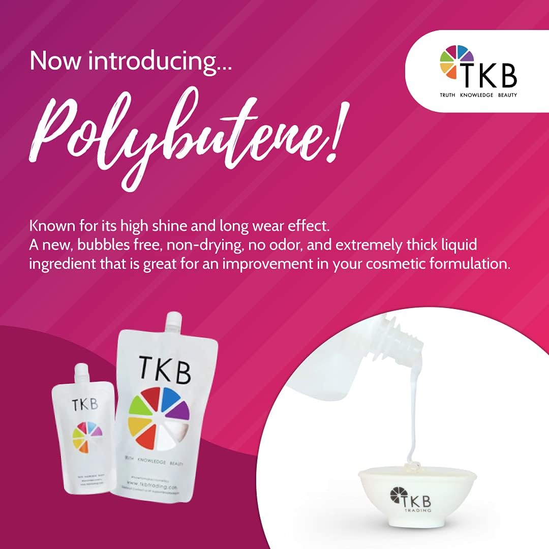 TKB Polybutene | Clear Additive Cosmetic Ingredient for DIY Makeup 15oz 425g product thumbnail 6