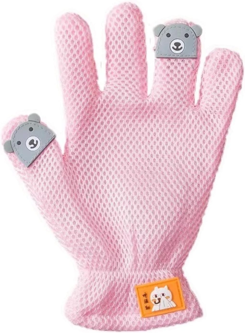 Big Eyed Cute cat Gloves, pet Bath Double-Sided Dual-use Gloves, cat Massage to Remove Floating Hair, Cleaning and Beauty Products