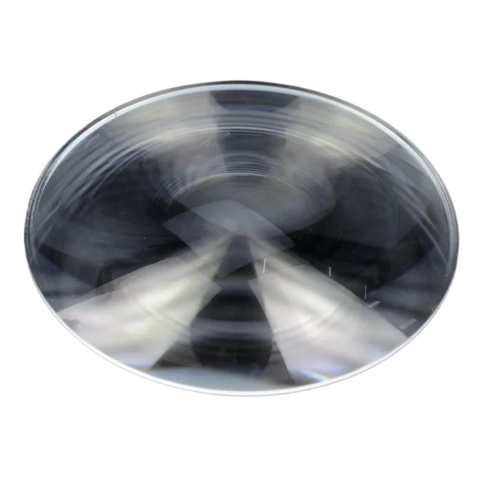 MULANGDI 1PC Dia 150mm Optical PMMA Plastic Solar Fresnel Lens DIY Projector Screen Lens Magnifier Focal Length Focussing Lens(140mm)