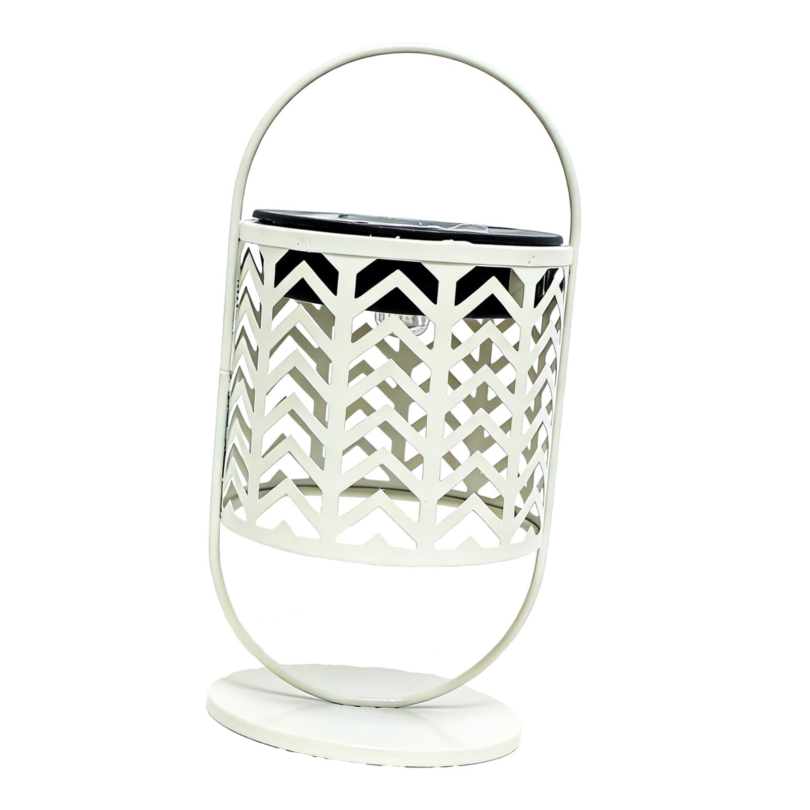 NVOQILIN Solar Light for Patio Yard and Pathway Outdoor Fence Lighting Decoration Garden Hanging Solar Iron