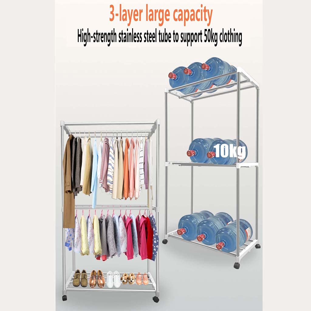 TJH Secador de Gran Capacidad de 600 l, Ropa y Zapatos de Secado rápido para el hogar de 2000 w Que albergan prevención de Seguridad cuádruple
