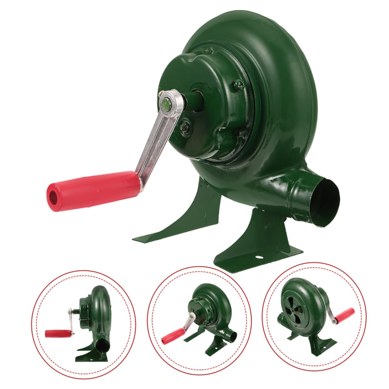 UPKOCH Soplador Pequeño de Mano Ventilador para Barbacoa Herramienta Portátil de Aire para Exteriores Camping y Uso Doméstico Soplador de Aire para Fuego