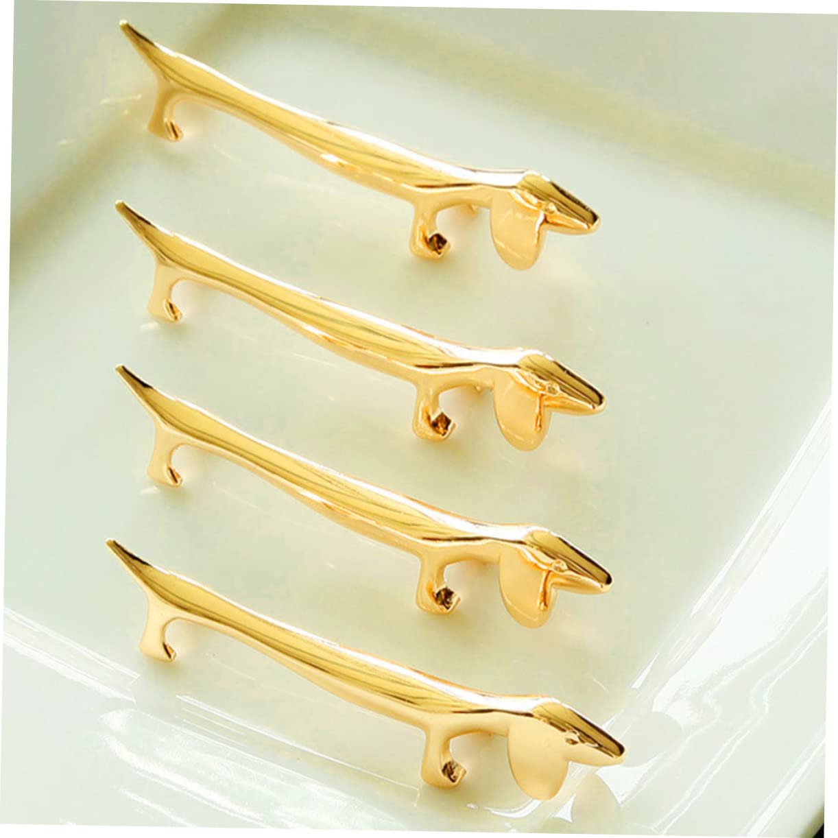 Alipis 4 Set Poggia Bacchette in Metallo Porta Cucchiaio Poggiamestolo E Portacoperchio Poggia Cucchiaio Appoggia-cucchiai Delicato Supporto per Bacchette Base di Bacchette 2 Pezzi * 4