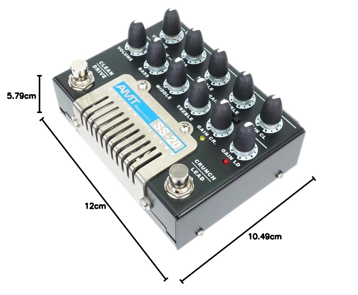 AMT SS-20-3 canali preamplificatore per chitarra tubolare (1 tubo)