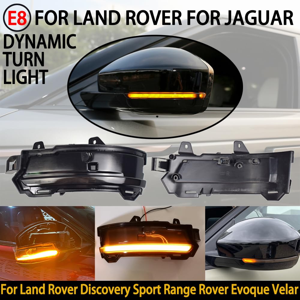 Indicatore di direzione dinamico LED per Rover Discovery Sport Range Evoque Velar per Jaguar F-Pace E Pace