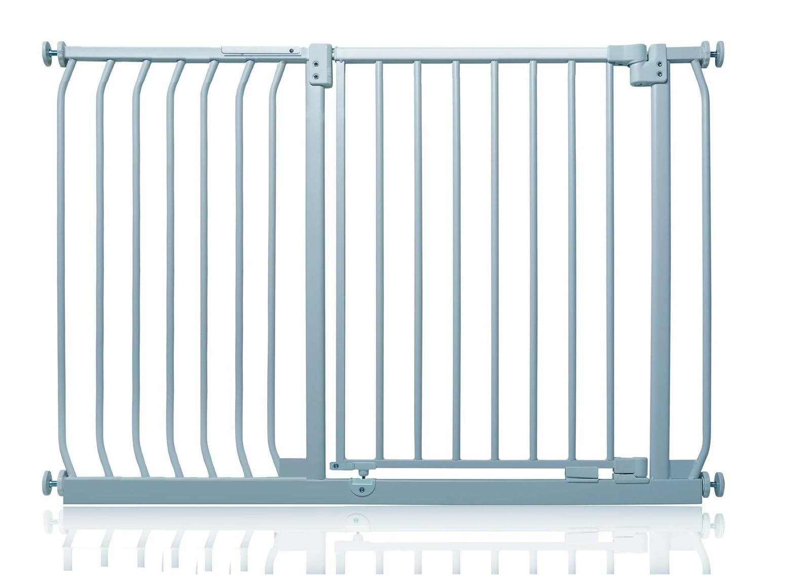 Safetots Elite Pressure Narrow Safety Gate, 65.5cm - 74.5cm, Matt White, Narrow Pressure Fit Stair Gate, Baby Gate for Doors Hallways and Spaces, Safety Barrier, Easy Installation — view 36