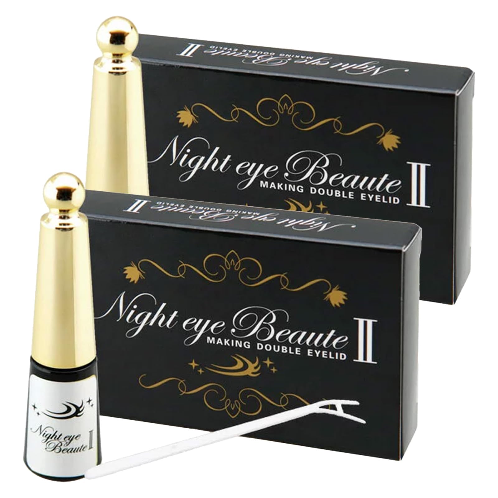 Amazon | Night eye Beaute II 【 ナイトアイボーテ 】3ml ×2箱 二重 