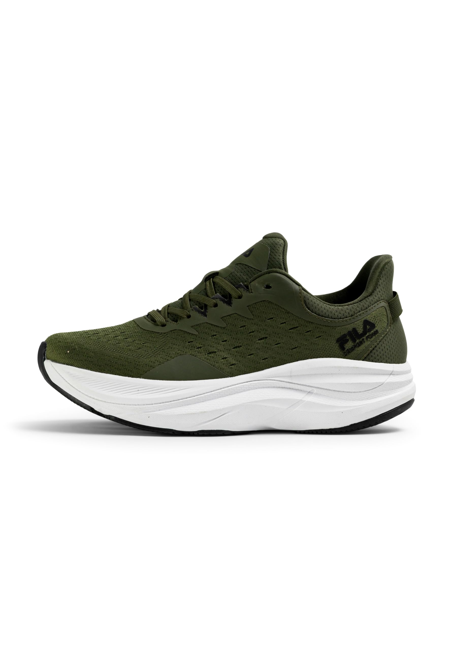 FILA Men Retron Sneaker, Beetle White, 11 UK