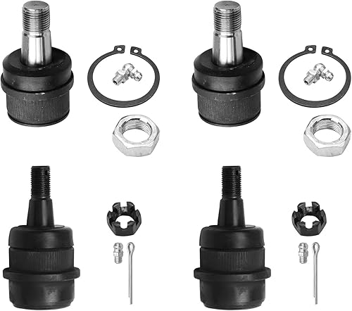Miniatura 36 de Detroit Axle - Conjunto de juntas esféricas delanteras de 4 piezas para Dodge Ram 2500 3500 2003-2013, 2004 2005 2006 2007 2008 2009 2010 2011 2012