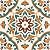 HOMETITUTE 10PCS 12x12 Inch Boho Moroccan Floral Pattern Floor Tiles Peel and Stick Removable Self Adhesive DIY Vinyl Flooring Stickers for Kitchen Bathroom Living Room Entryway Home Decor