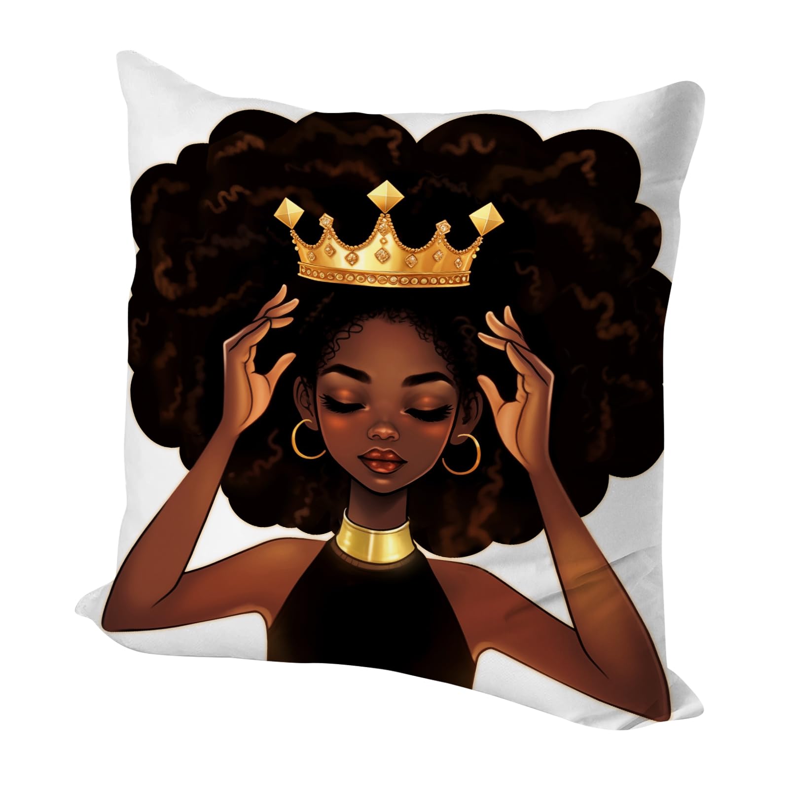 Frozen 2 Beauty Silky Satin Standard Reversible Pillowcase Cover 20x30 for Hair and Skin, (Officially Licensed Product) by Franco Collectibles