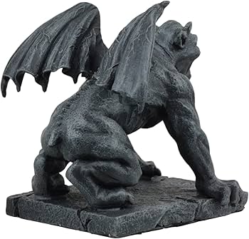 Amazon.co.jp: Ebros ギフト 翼 悪魔 雄牛 ガーゴイル像 ゴシック