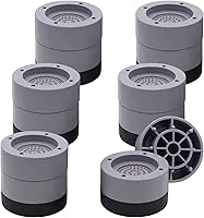 Vista 10 de Elevadores de Muebles Elevadores de Cama Negros de 2 pulgadas (Juego de 6), Elevadores de Cama de Servicio Pesado para Mesa, Sofá, Sillón