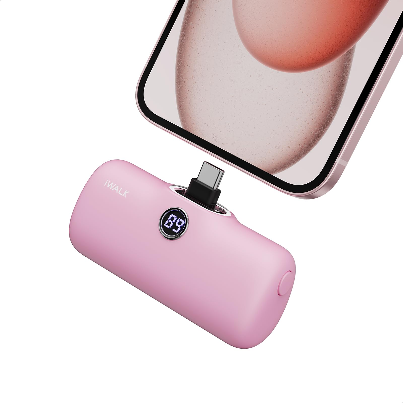Amazon | iWALK モバイルバッテリー タイプc 【直挿しできる・20W急速