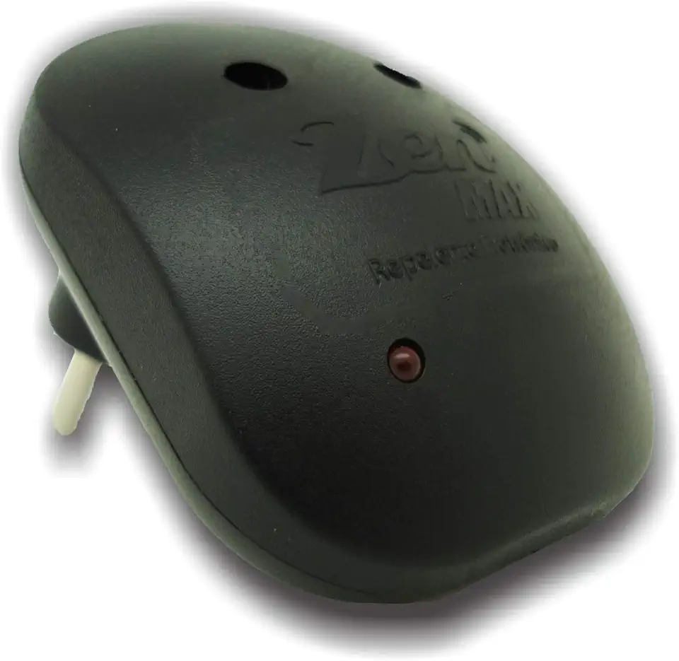 Amicus Repelente Eletrônico Ultrassom Zen Max Preto 60M² Para Não Há Unitário Preto