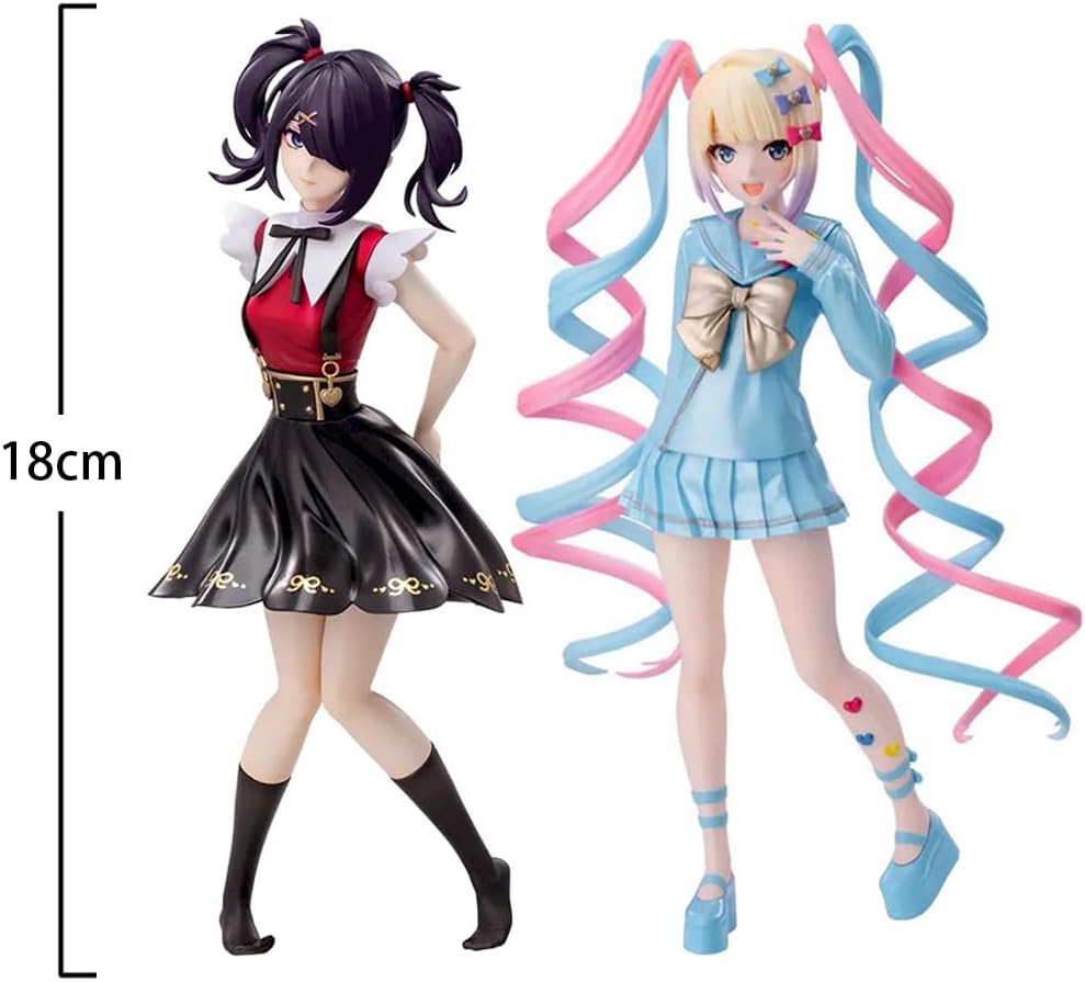 YLQANONG Kangel Figures AME Chan Anime Figure Illustration Original Painting Figure Raincandy U Anime Figurine 7.09Inch