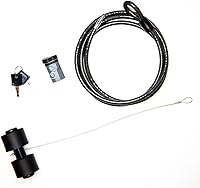 Vista 6 de SARIS Accesorio para portabicicletas, bloqueo de bastidor de maletero, cable de acero inoxidable de 8 pies