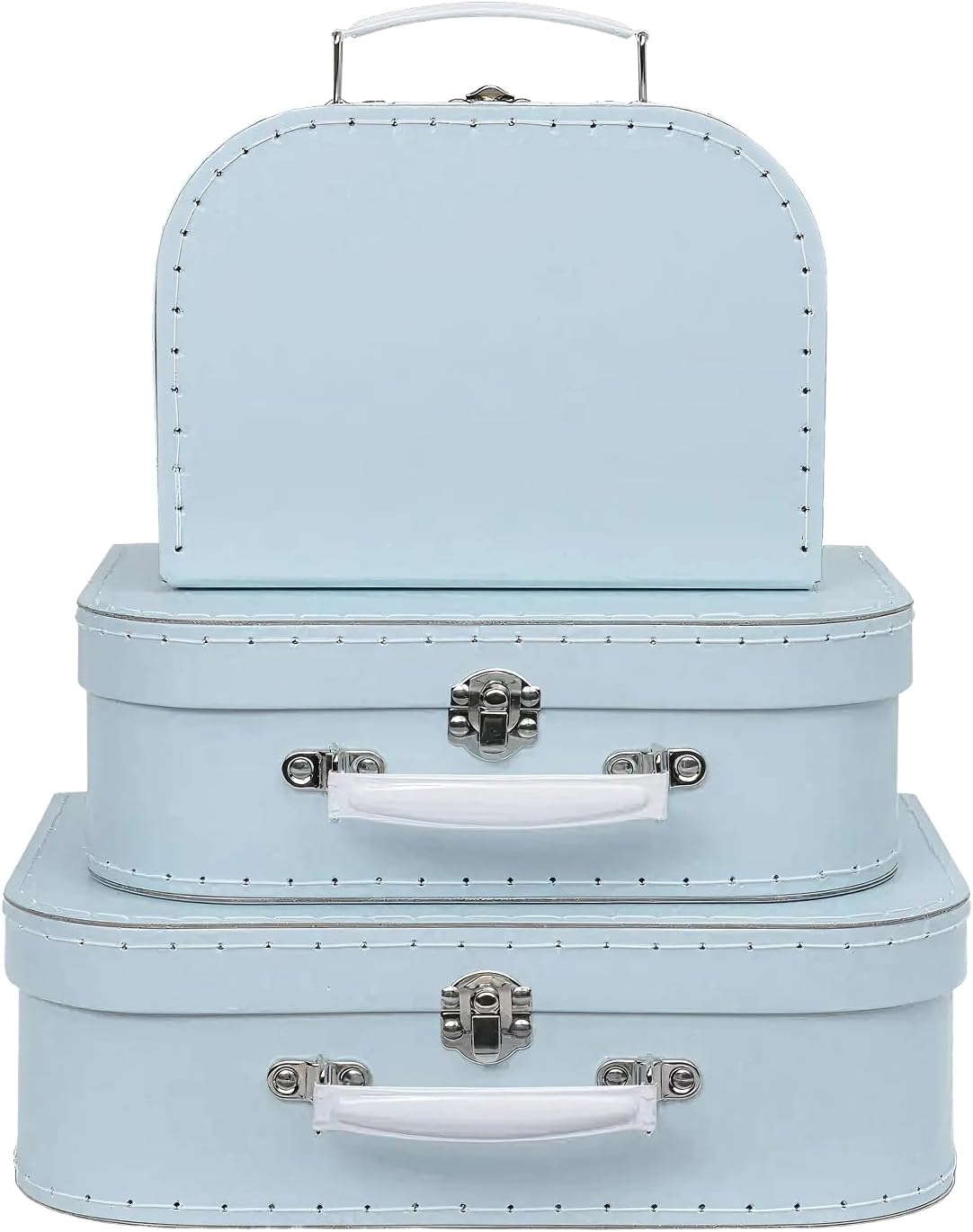 Vintage Suitcase Storage Boxes