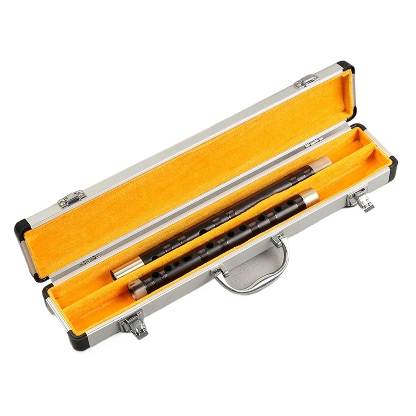 Bambusflöte Professionell Spielendes Ebenholz Kupferflöte 2 Abschnitte Musikinstrument Für Erwachsene Professionelle Bambusflöte Traditionelles Instrume