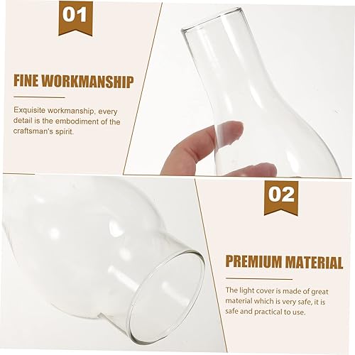 Miniatura 9 de 1 juego de linternas decorativas al aire libre mechas para fabricación de velas al aire libre pantalla de luz de vidrio llama abierta pantalla de