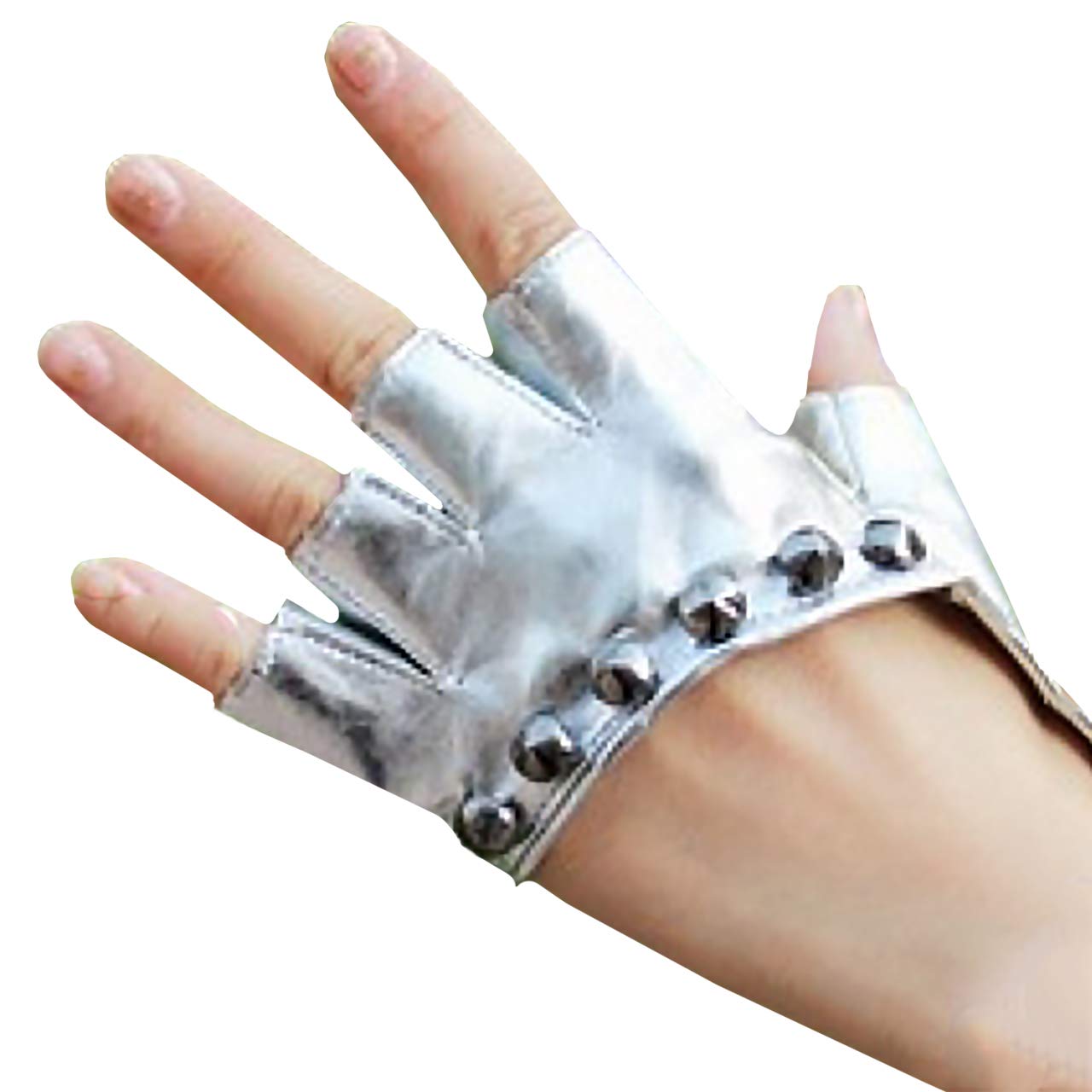 Amazon.co.jp: White Fang NT065 Women's Leather Gloves Fingerless