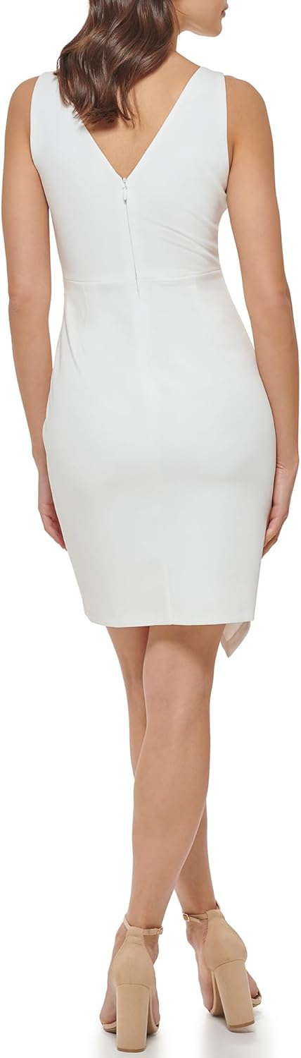 Guess Womens Origami Sheath Sleeveless Dress - Image 3