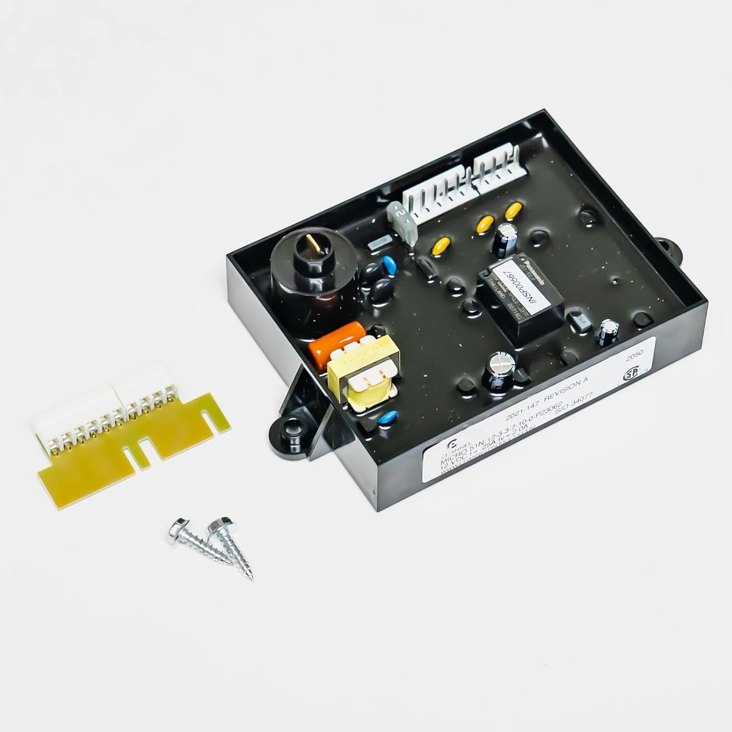 91365 RV Water Heater Ignition Control Circuit Board Kit 10 Pin Connectors Adapter Included for Atwood Dometic