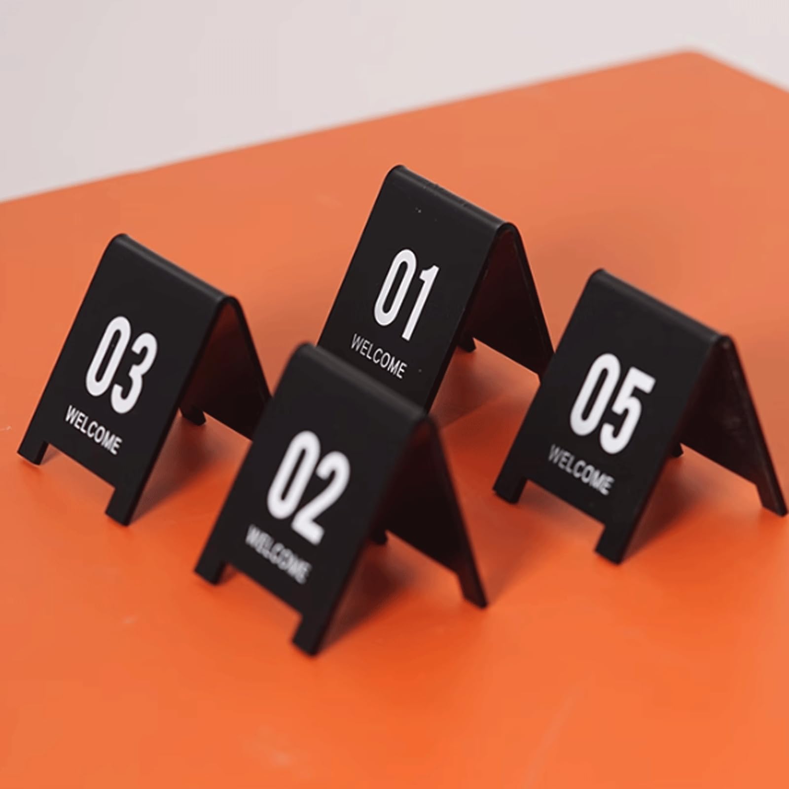 Porta menú de Mesa de acrílico, Porta Tarjetas de Mesa, Porta Tarjetas de Mesa, Porta números de Mesa, números de Mesa de Boda para cenas, Invitados.
