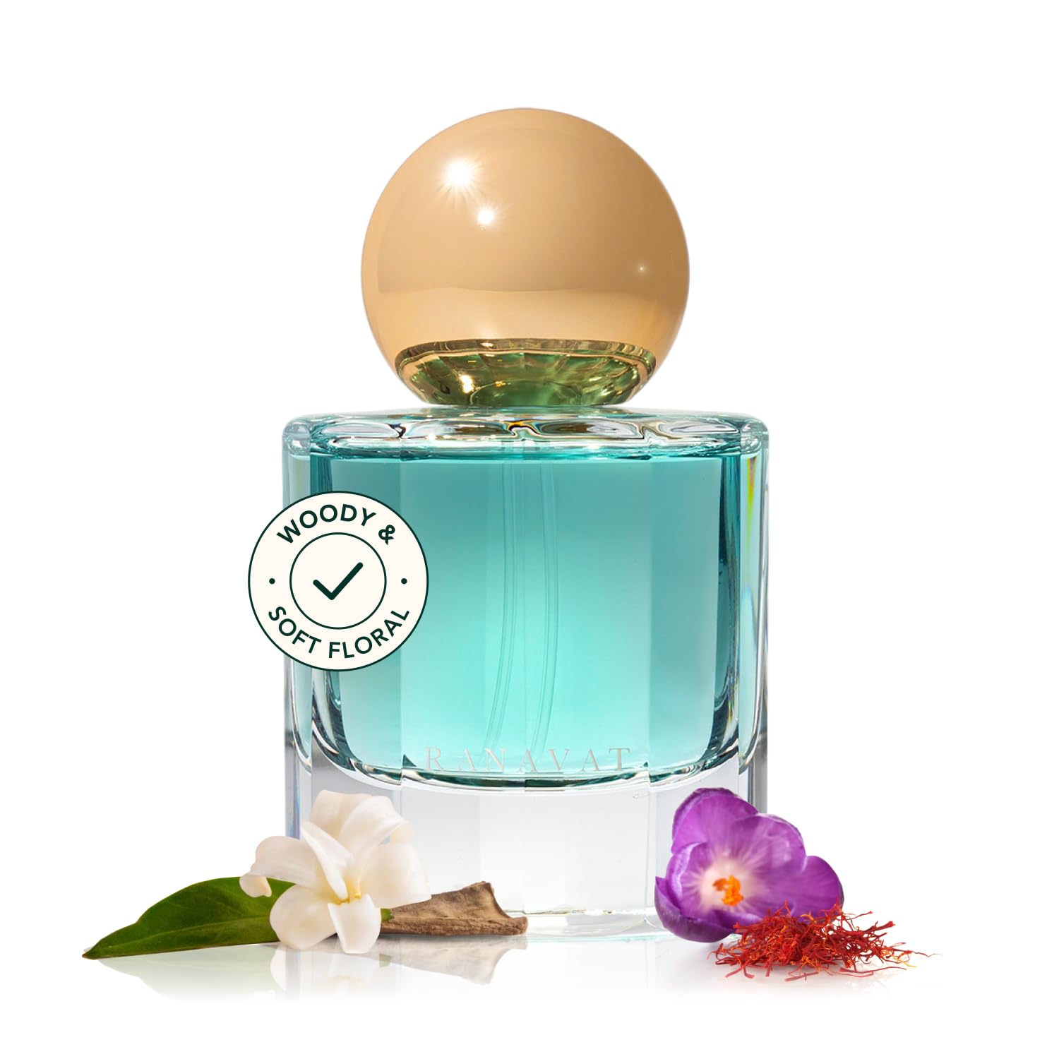 RANAVAT Spiritual Awakening Eau de Parfum - Long Lasting Perfume for Women & Men - Enriched with Warm Woodiness, Soft Floral Accords & Crowned with an