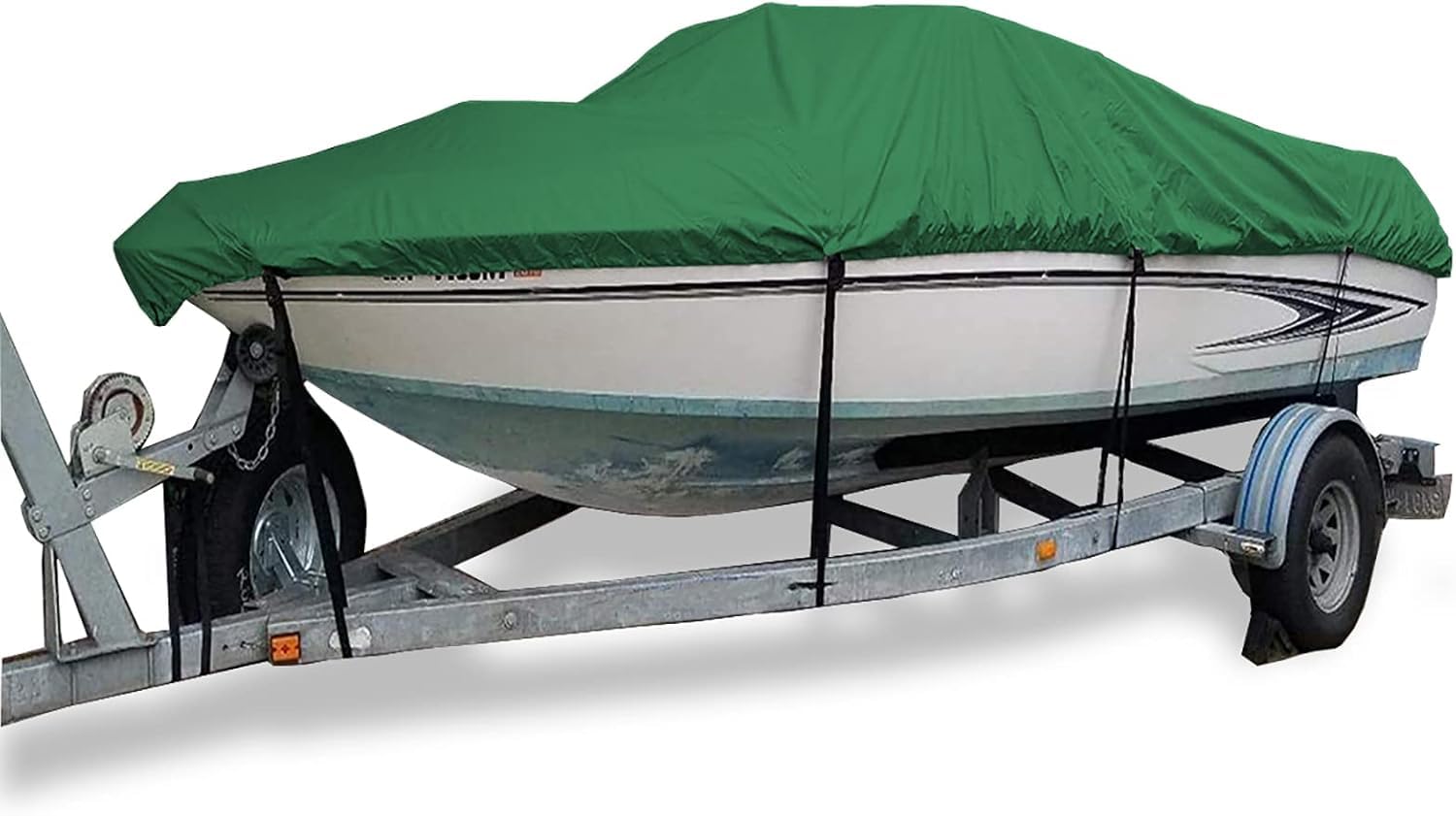 Housse de bateau imperméable en tissu Oxford premium de 17 à 19ft