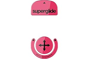 Superglide1 Super Smooth Mouse Feet for Logitech G Pro X Superlight - Magenta