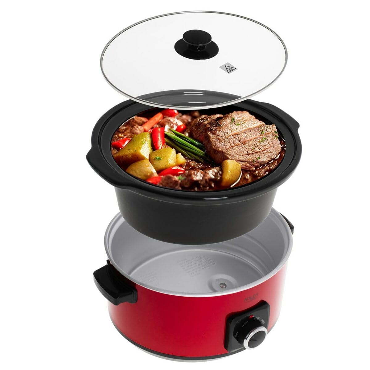 Magnani Slow cooker – 5 liter – Uitneembare aardewerken binnenpan – 3 Magnani Slow cooker – 5 liter – Uitneembare aardewerken binnenpan – 3