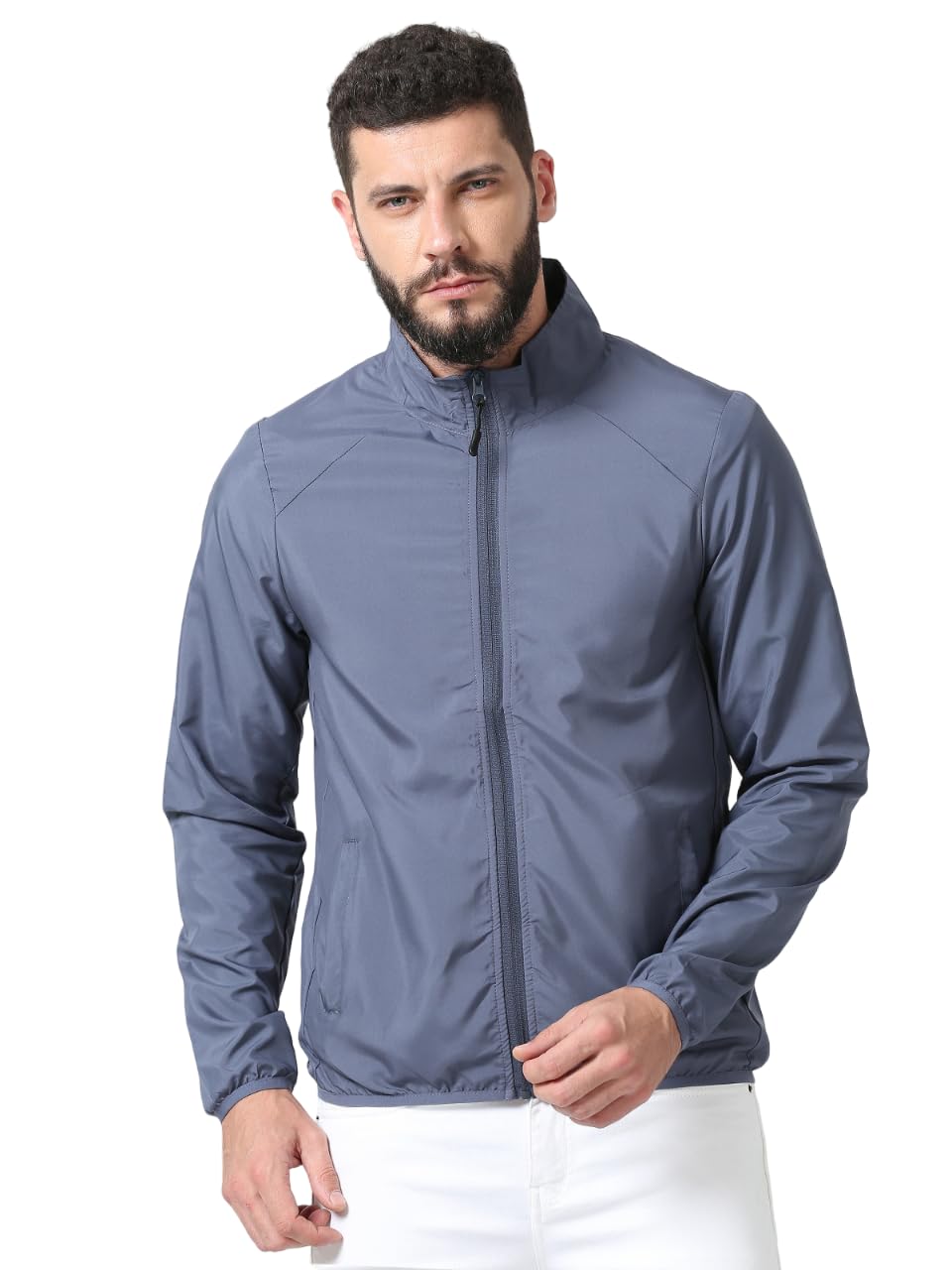 cnmn IDry Jacket Breathable Jacket for Men - Lightweight, Single Layer - All Year Wear, Everyday Wear, Biker Jacket-picture-25
