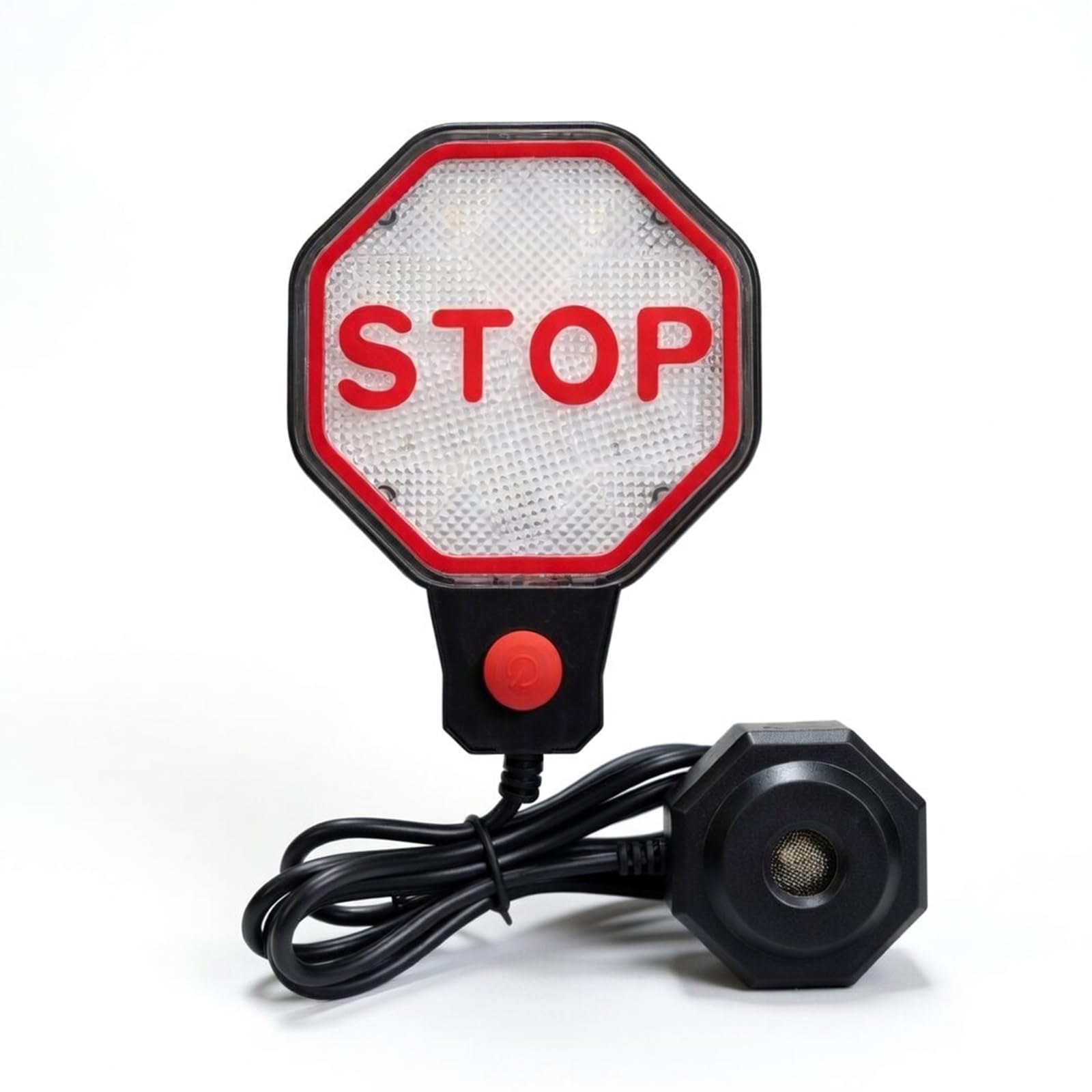 Parking Assistant Garage, Ultrasonic Parking Sensor with LED Stop Signal for Car with Acoustic Alarm and LED Light Distance Detector for Garage Wall Anti-Collision Protection