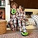 OoohGeez! Kids Funny Fuzzy Avocado Slippers, Cute Cozy Non-Slip House Shoes for Boys & Girls, Avocuddle, Shoe Size 1-4