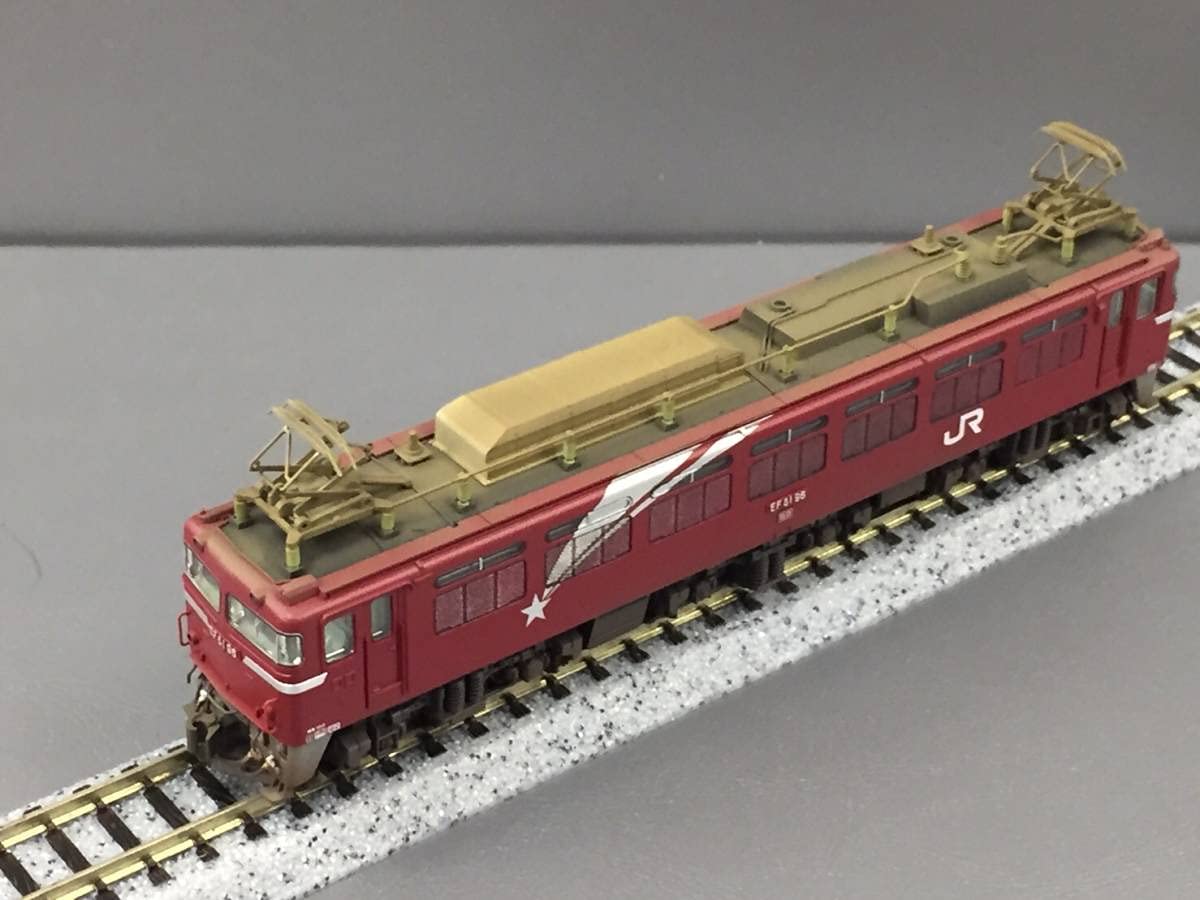 KATO国鉄 EF81 58号機 一般色 メイクアップ・ウエザリング・精密加工品 KATO国鉄 EF81 58号機 一般色 メイクアップ・ウエザリング・精密