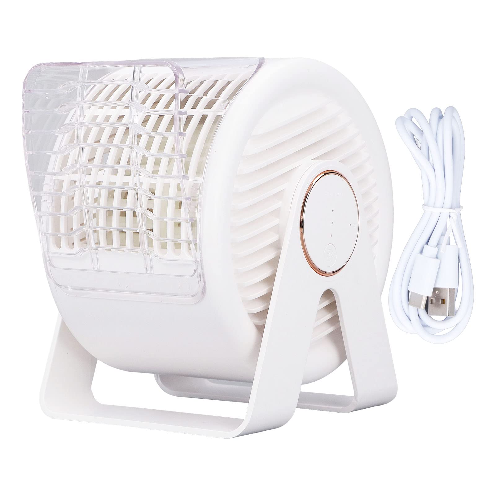FTVOGUE Mini Ventilador de Escritorio con Circulación de Aire Ajustable