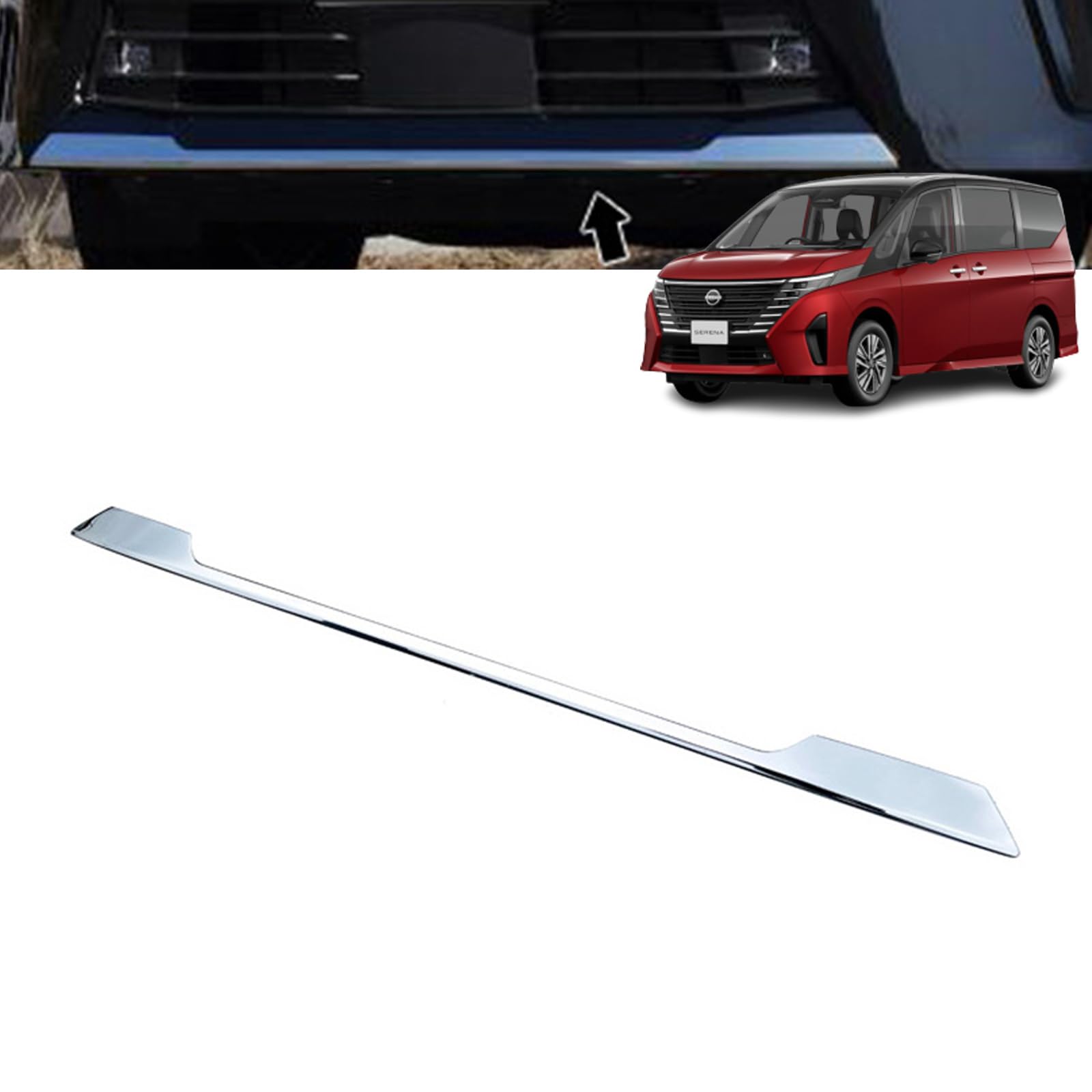 Amazon | YOFER 日産 セレナ C28 セレナ e-POWER フロントリップ
