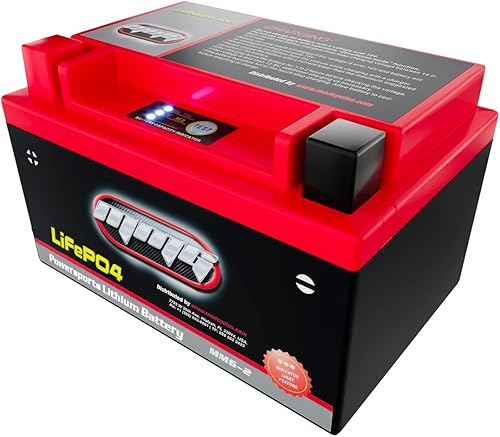 Miniatura 2 de MMG YTX7A-BS LiFePO4 - Batería sellada de litio para deportes de motor de 12 voltios 160 CCA para motocicletas, scooters y ATV (MMG2)