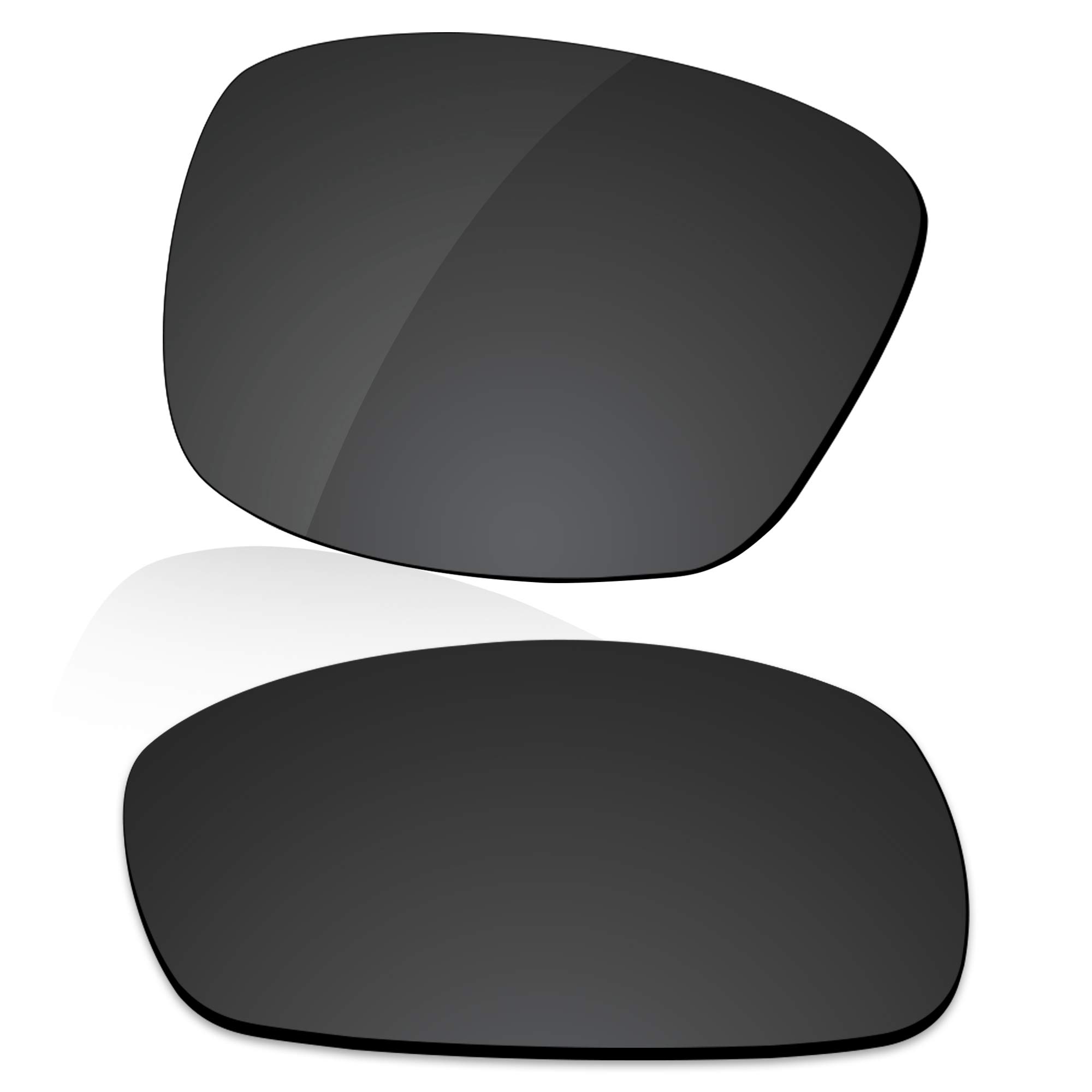 Lenzreborn Men's Dark Black - Polarized Polarized Lens Replacet For Oakley Crosshair 2.0 Oo4044 Sunglass