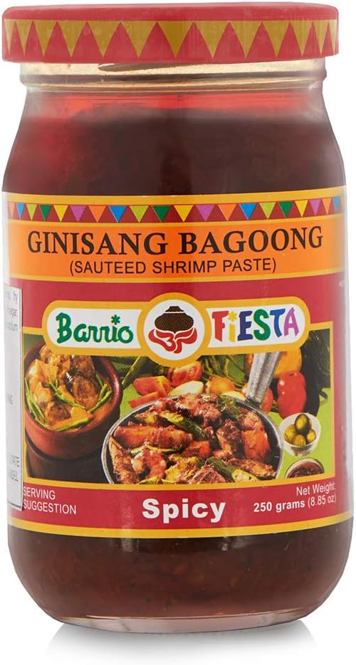 Barrio Fiesta Ginisang Bagoong Sauteed Shrimp Paste - Spicy 8.85oz (250g)