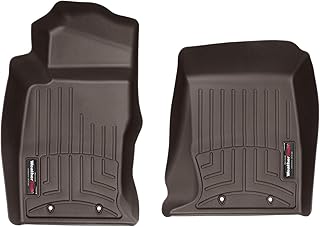 WeatherTech Custom Fit FloorLiners for Jaguar F-Type - 1st Row (478311), Cocoa