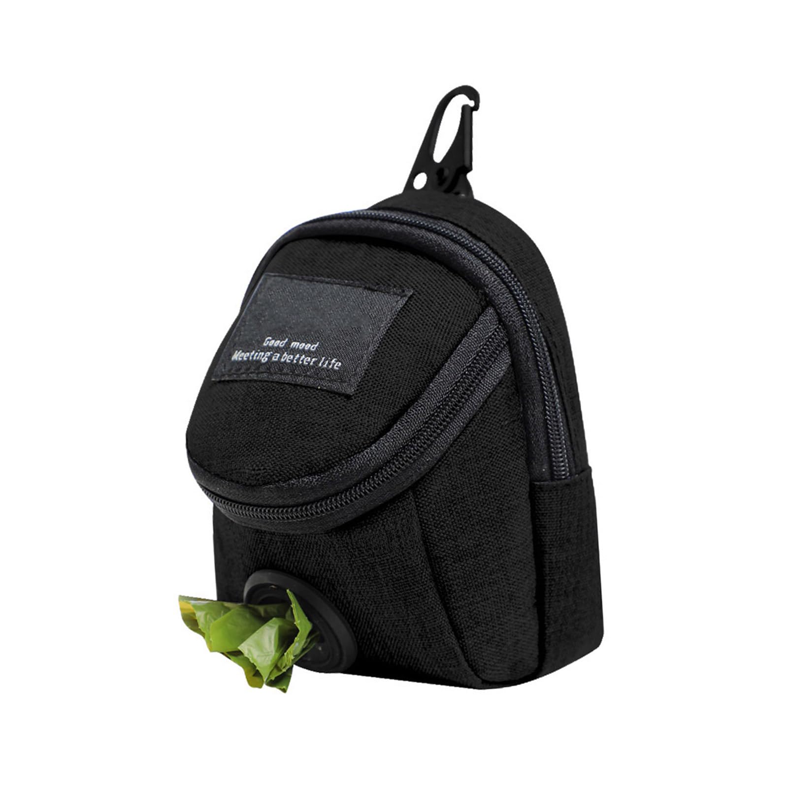 Efficient Pet Waste Holder with Snacks Storage Leash Attachment Tear Daily Use Dog Poop Bag Dispenser
