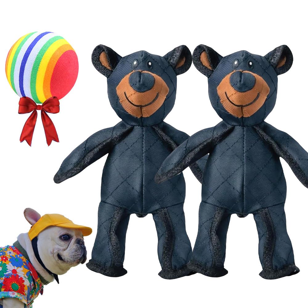 Unbreaka-Bear, Unbreakable Bear, Durable Unbreaka-Bear 2.0, Unbreakable Bear For Dogs, Unbreaka-Bear Dog Toy, Indestructible Bear Chew Toy, Indestructible Bear, Extreme Bear Dog Toy (1P*2)