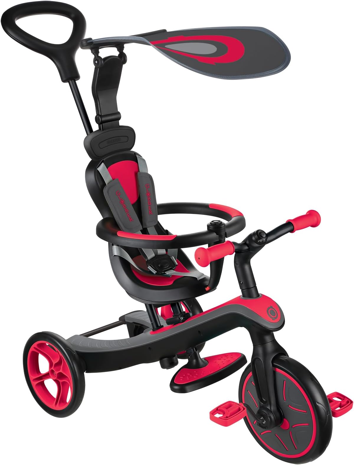 Globber Trike - Explorer 4 In 1 New Red