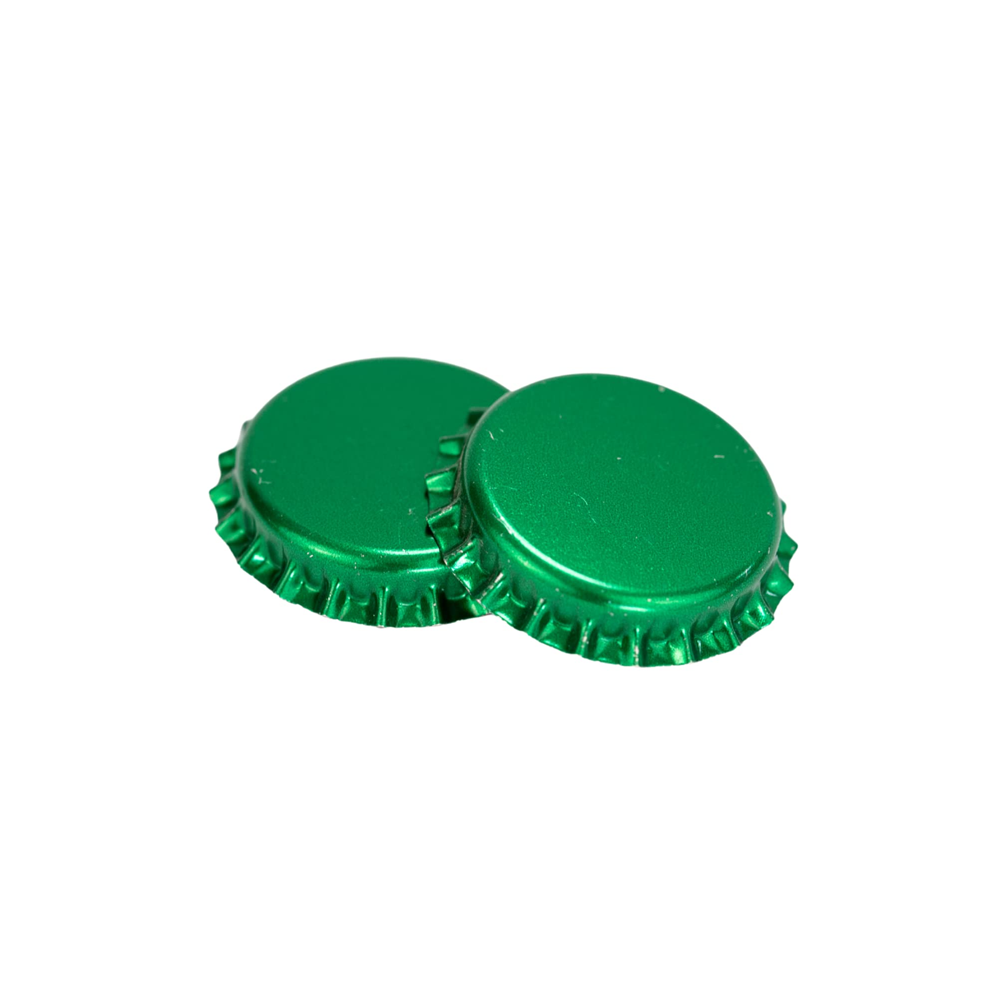 Vigo Presses Bottle Caps – 26mm Crown Caps Will Fit Almost All Beer Bottles – Suitable for All Homebrewing Applications – (Green, 500)