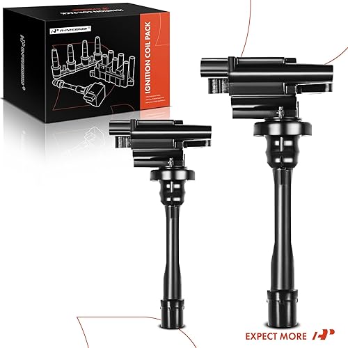 Miniatura 8 de A-Premium Paquete de bobinas de encendido compatible con Chrysler Sebring SOHC 2001-2005 Dodge Stratus SOHC 2001-2005 Mitsubishi Eclipse Galant