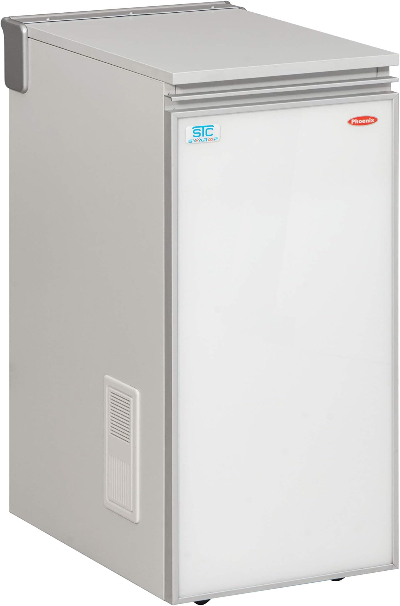 Atta chakki Fully Automatic Phoenix Silver Domestic Flour Mill, Atta chakki Ghar Ghanti with Profile Shutter Glass Door.